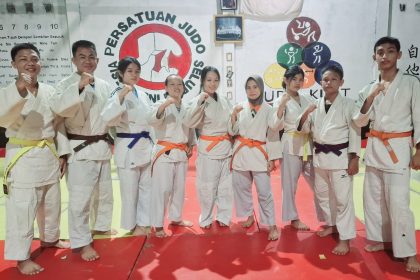 Peserta Seleksi Cabor Judo Pelajar dari Kota Lubuklinggau